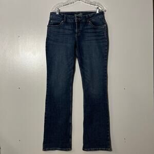 Wrangler Retro Mae Bootcut Mid-Rise Embroidered Pockets Blue Jeans men’s 30x34